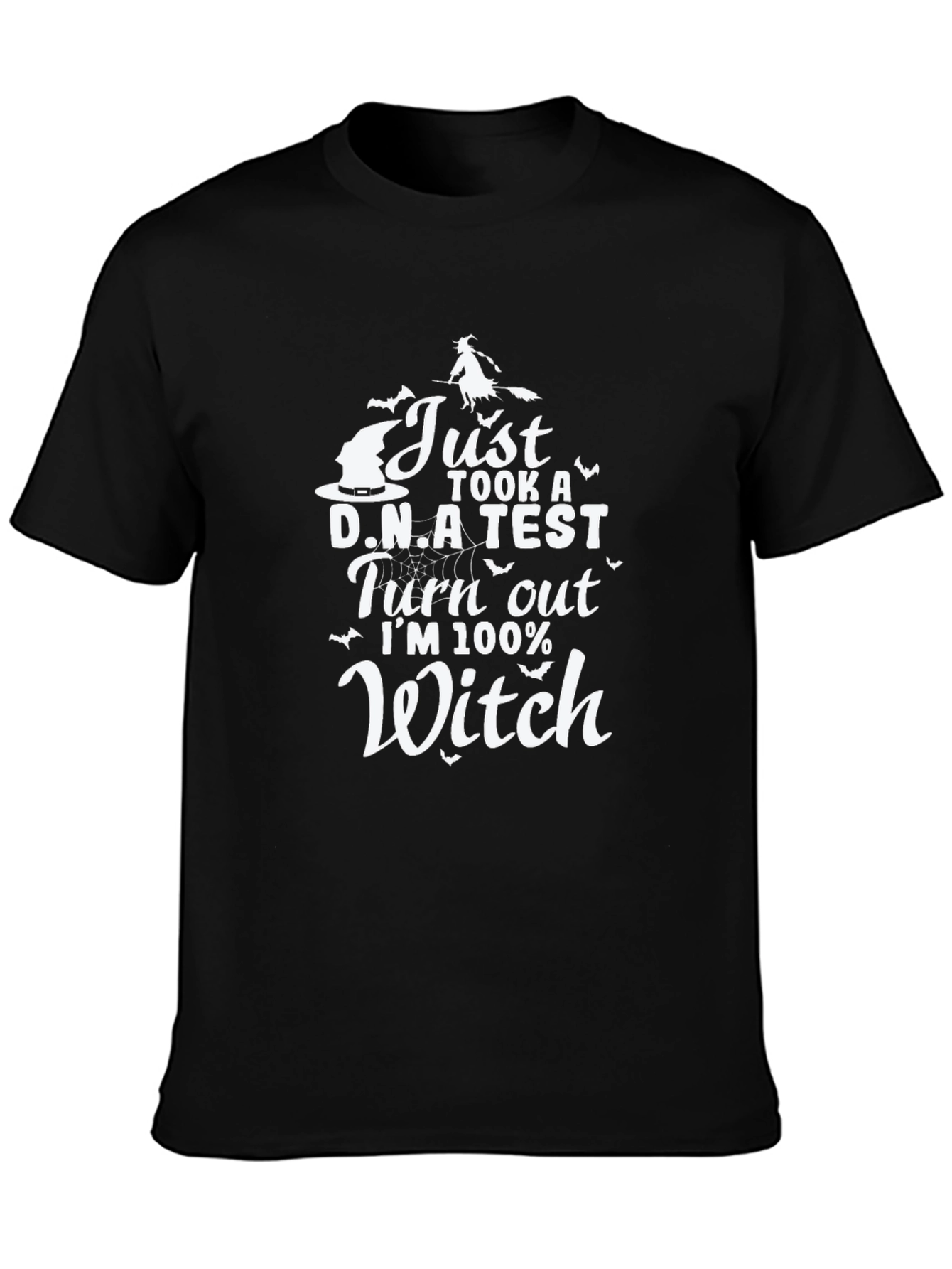 Funny Halloween Witch DNA T-Shirt