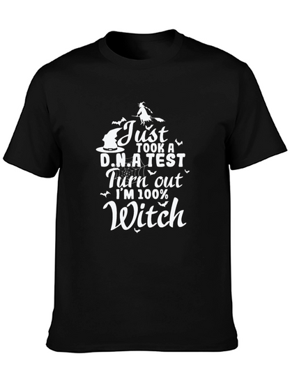 Funny Halloween Witch DNA T-Shirt