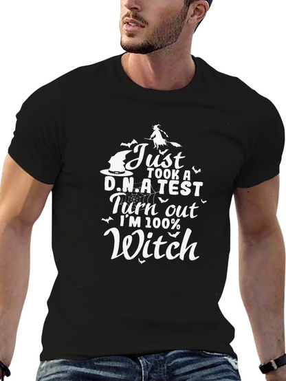 Funny Halloween Witch DNA T-Shirt
