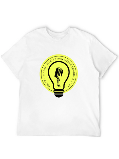 Foley Artist Microphone Lightbulb Graphic Tee