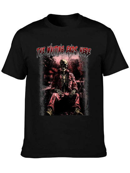 The Waiting Ends Here Skeleton T-Shirt
