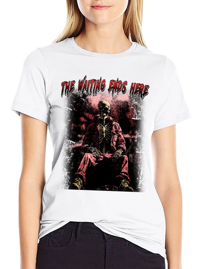 The Waiting Ends Here Skeleton T-Shirt