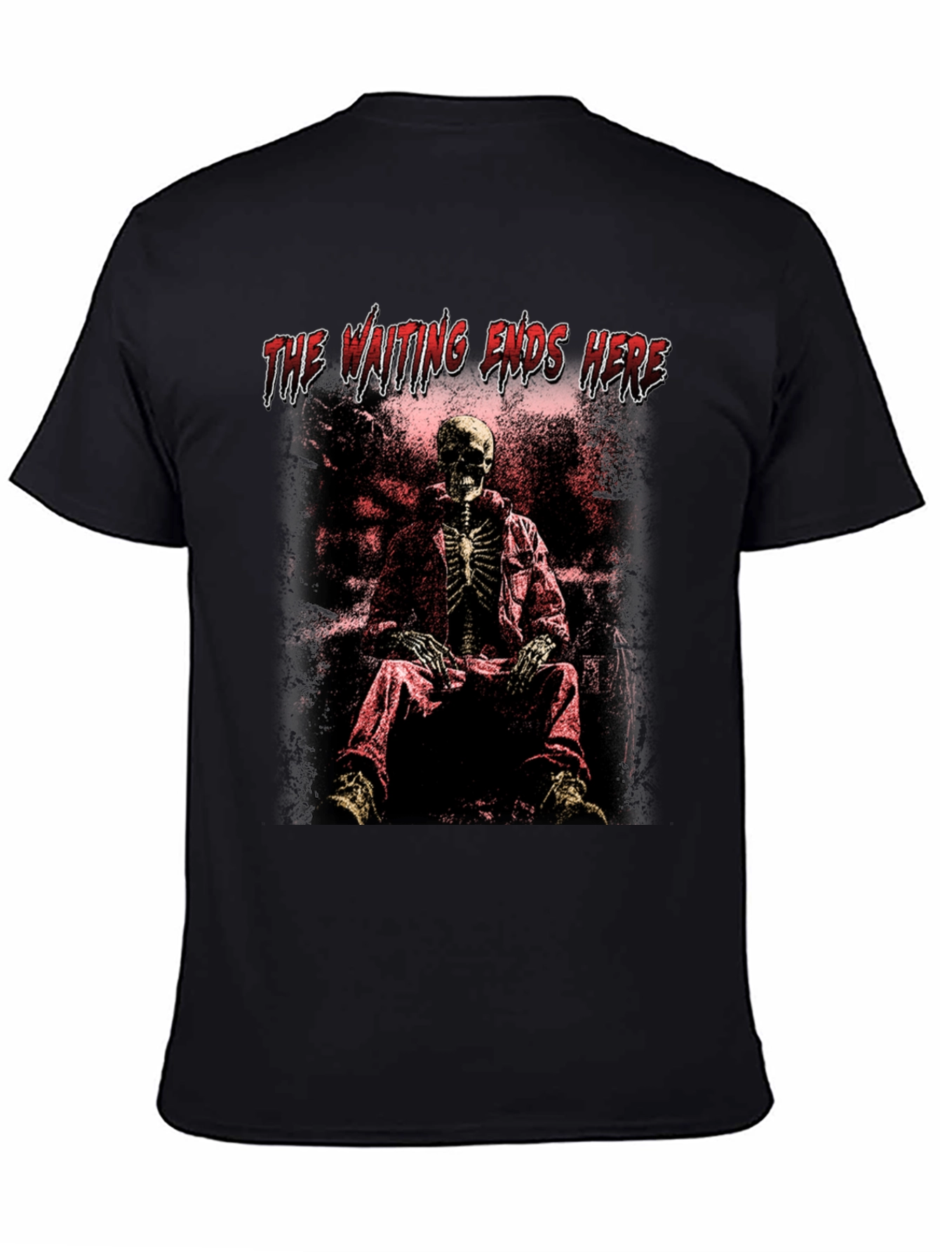 The Waiting Ends Here Skeleton T-Shirt