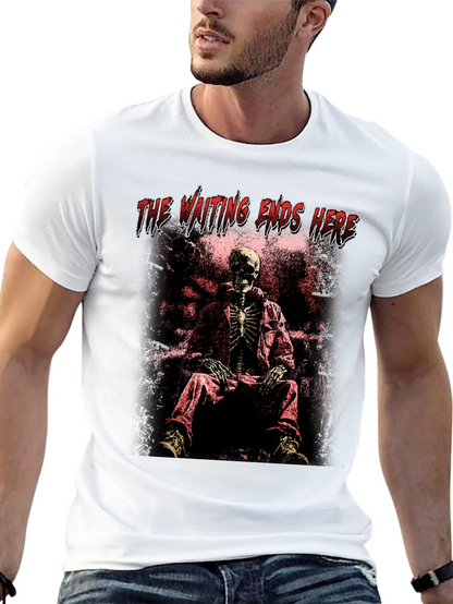 The Waiting Ends Here Skeleton T-Shirt