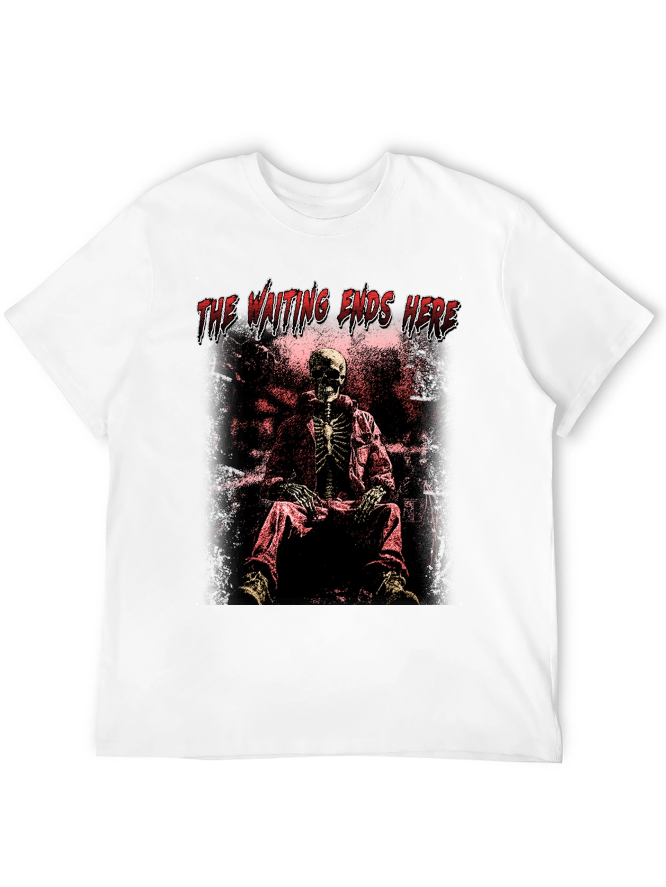 The Waiting Ends Here Skeleton T-Shirt