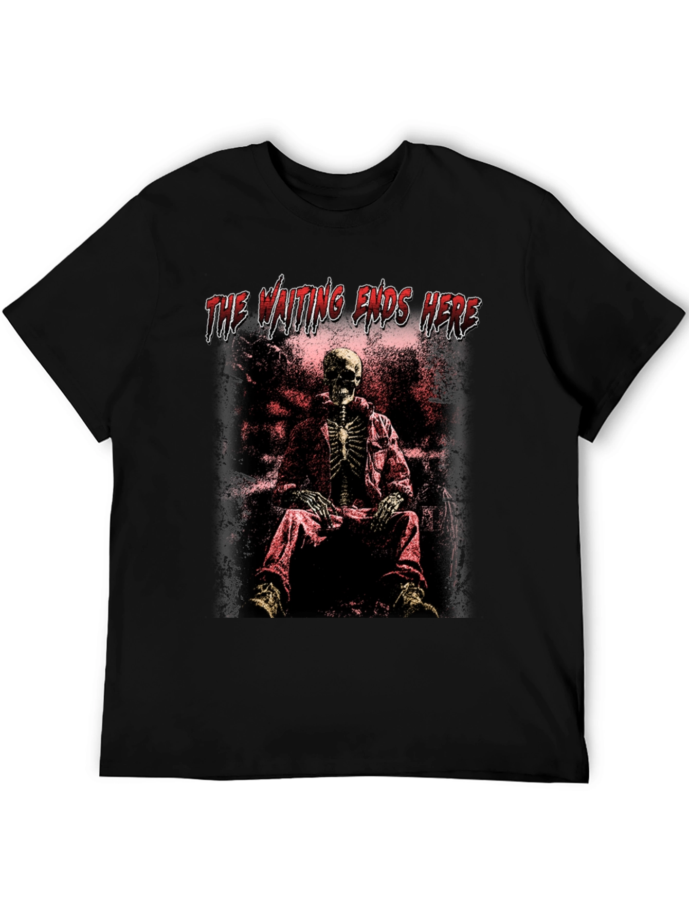 The Waiting Ends Here Skeleton T-Shirt