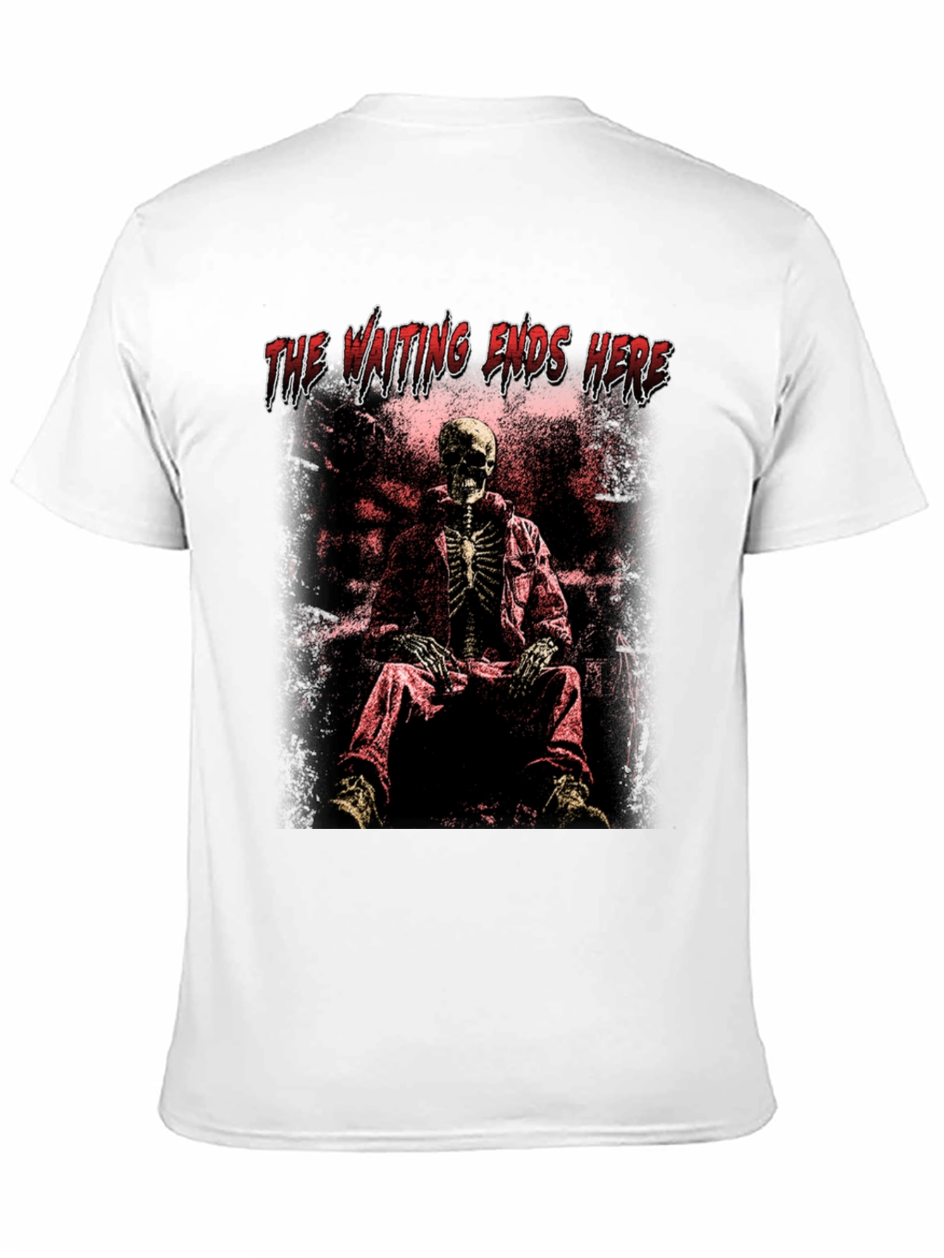 The Waiting Ends Here Skeleton T-Shirt