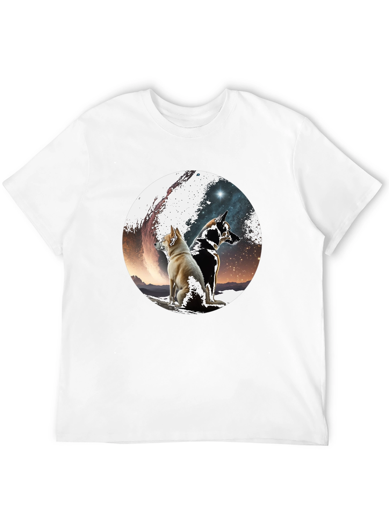 Dog Galaxy T-Shirt - Unique Graphic Tee