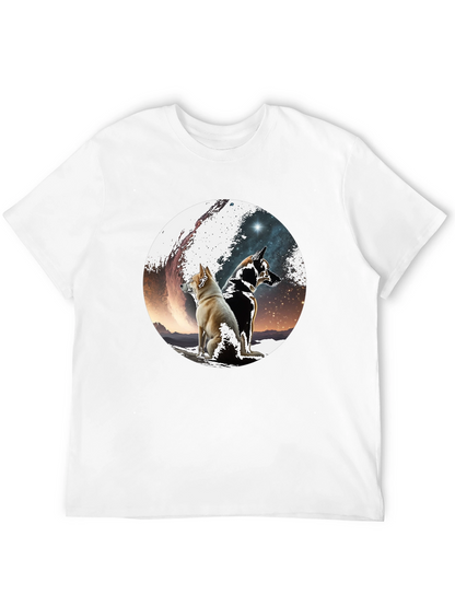 Dog Galaxy T-Shirt - Unique Graphic Tee
