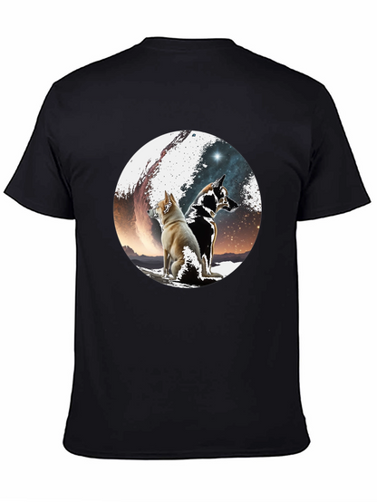 Dog Galaxy T-Shirt - Unique Graphic Tee