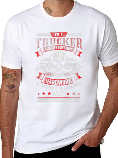 Trucker T-Shirt - Hard Work Dedication