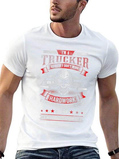 Trucker T-Shirt - Hard Work Dedication