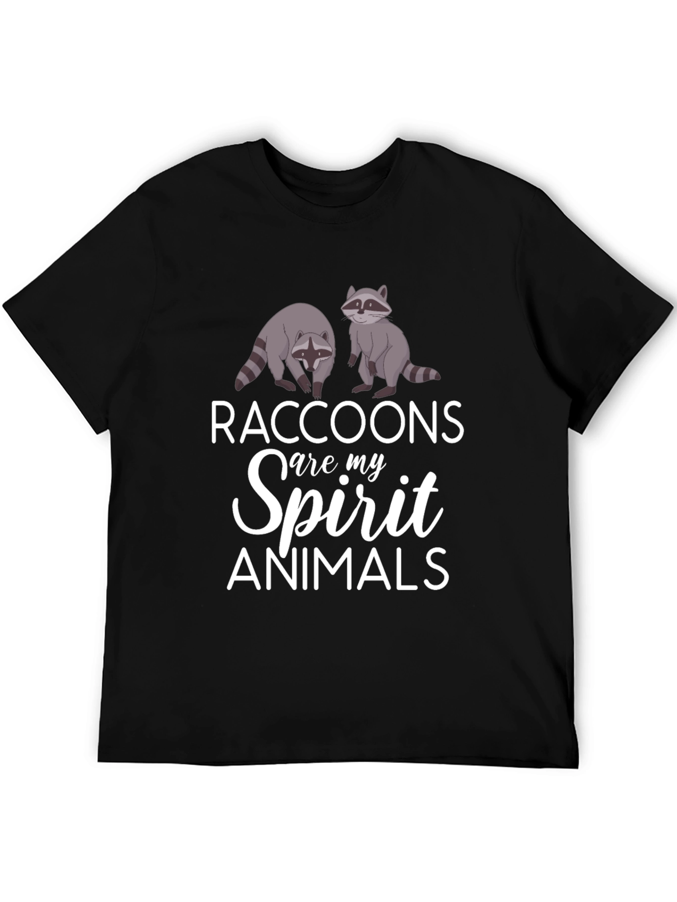 Raccoons Spirit Animals Graphic T-Shirt
