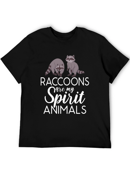 Raccoons Spirit Animals Graphic T-Shirt