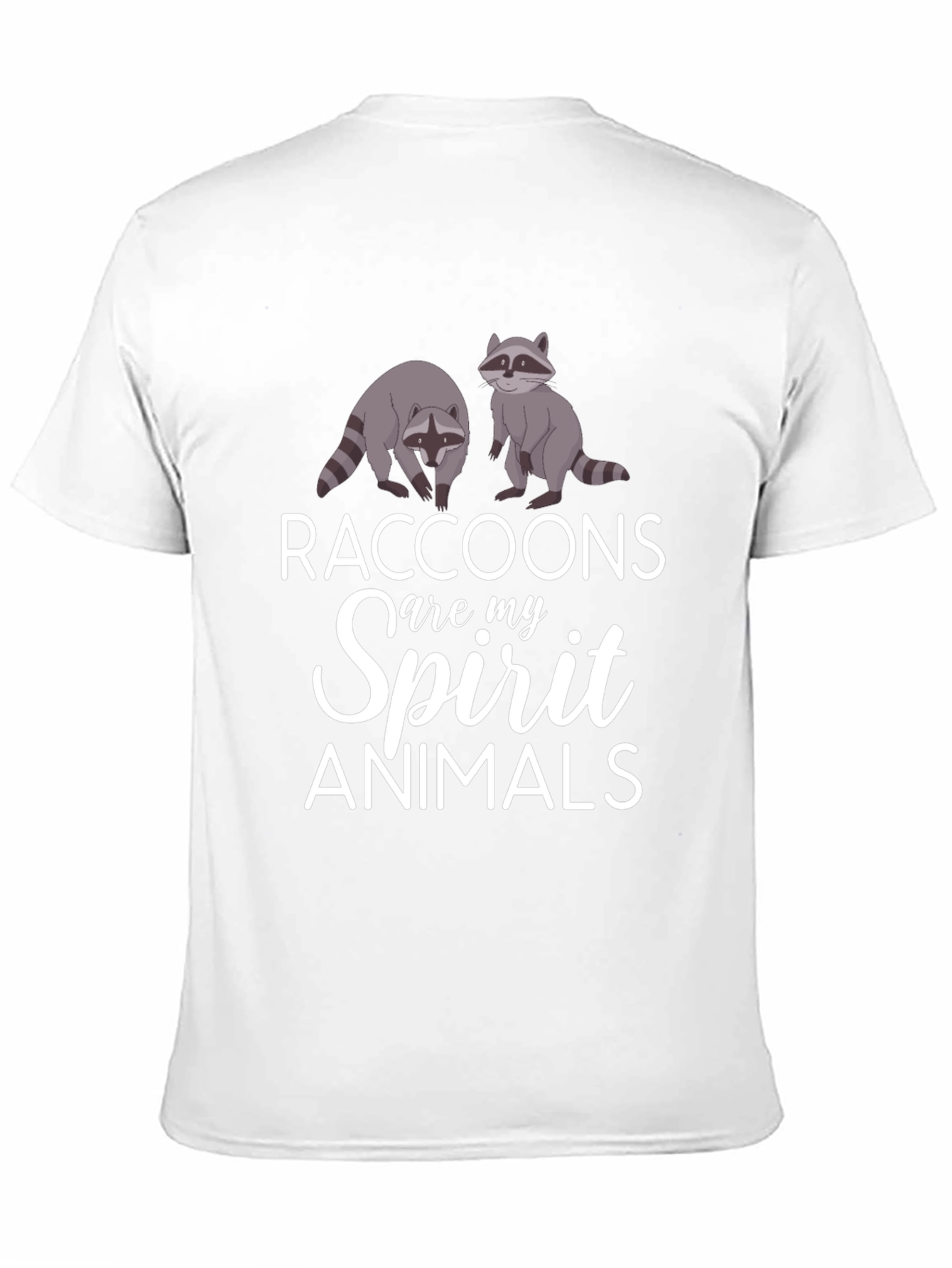 Raccoons Spirit Animals Graphic T-Shirt