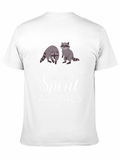 Raccoons Spirit Animals Graphic T-Shirt