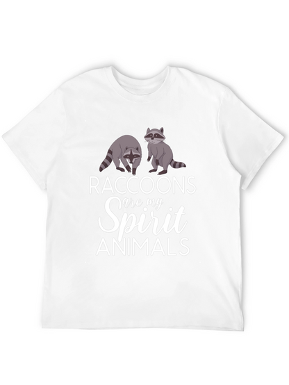 Raccoons Spirit Animals Graphic T-Shirt