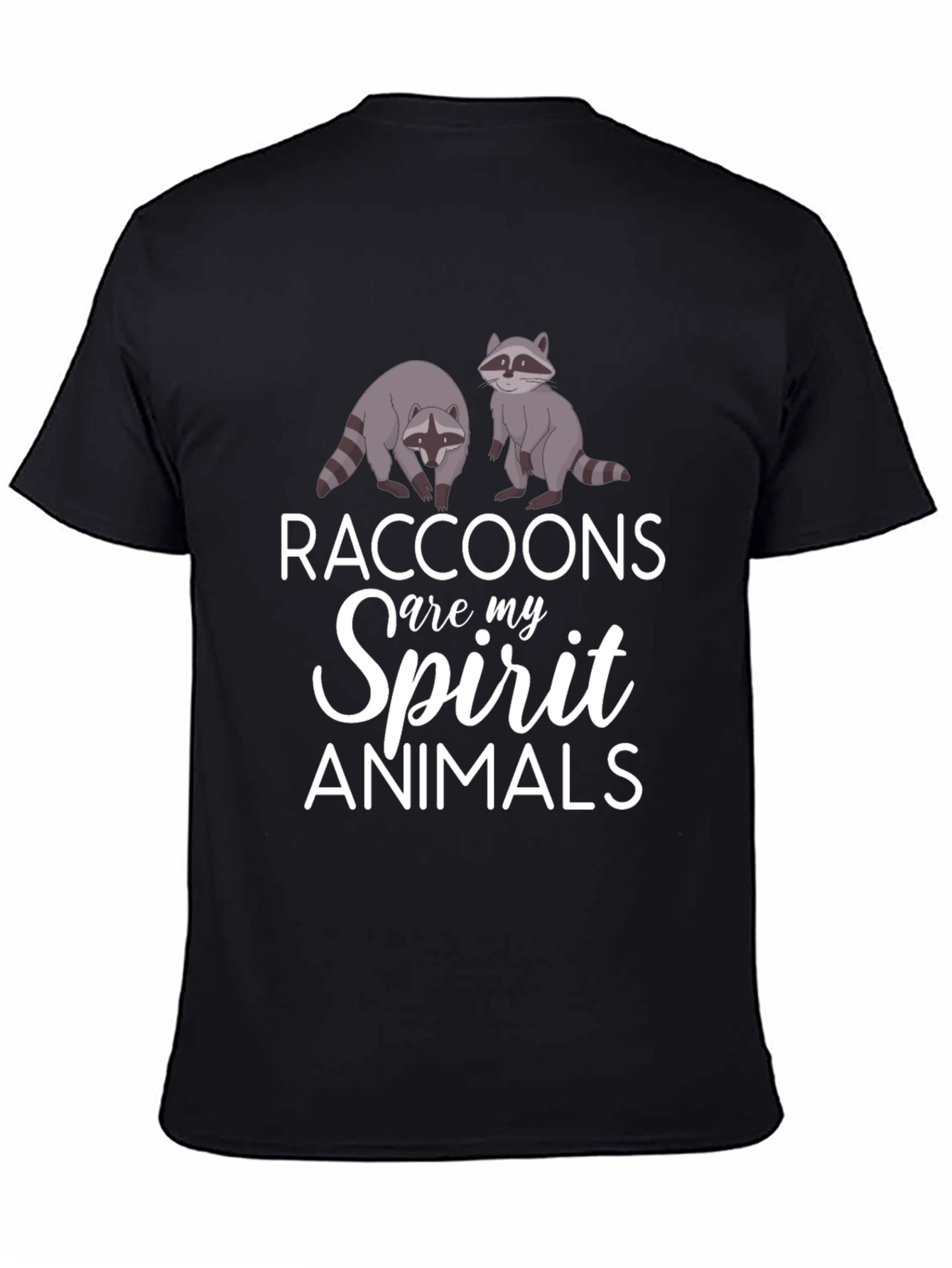Raccoons Spirit Animals Graphic T-Shirt
