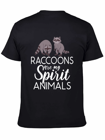 Raccoons Spirit Animals Graphic T-Shirt