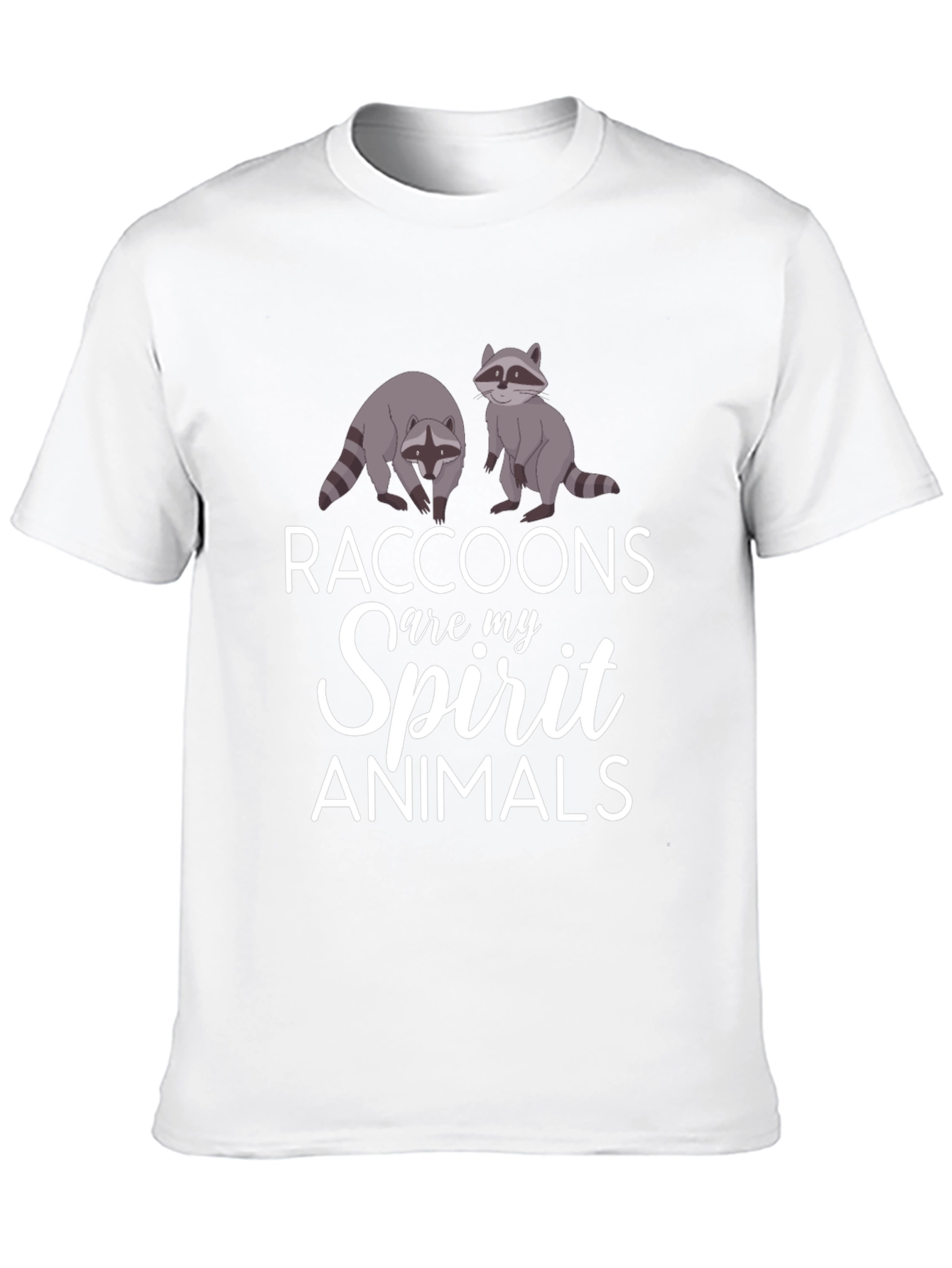 Raccoons Spirit Animals Graphic T-Shirt