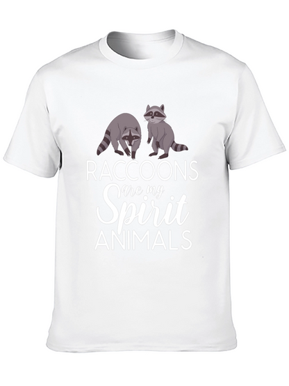Raccoons Spirit Animals Graphic T-Shirt