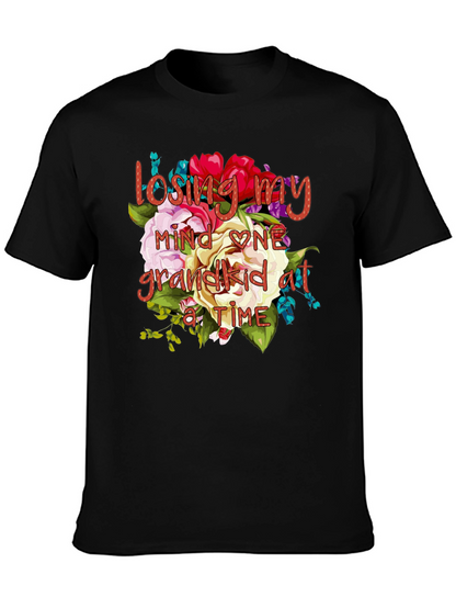 Losing My Mind One Grandkid at a Time T-Shirt