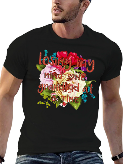Losing My Mind One Grandkid at a Time T-Shirt