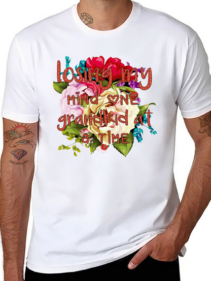 Losing My Mind One Grandkid at a Time T-Shirt