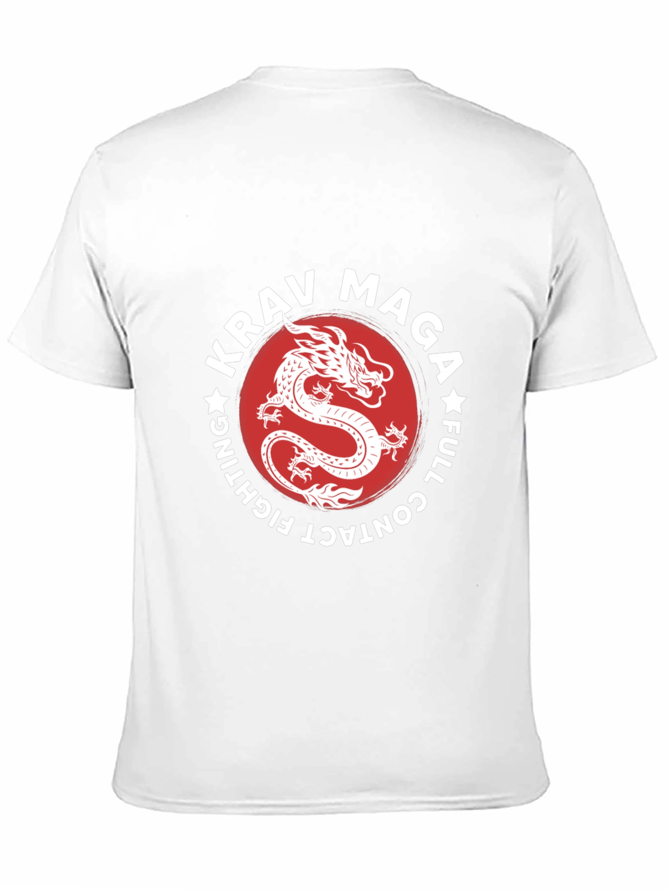 Krav Maga Dragon Graphic Black T-Shirt