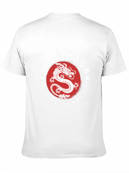 Krav Maga Dragon Graphic Black T-Shirt