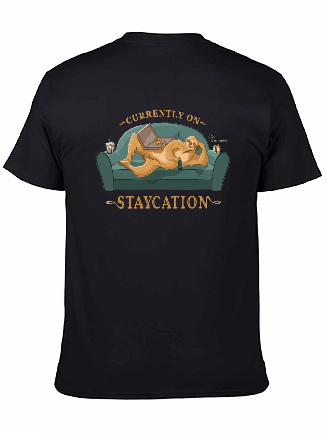 Staycation Mode Sloth T-Shirt