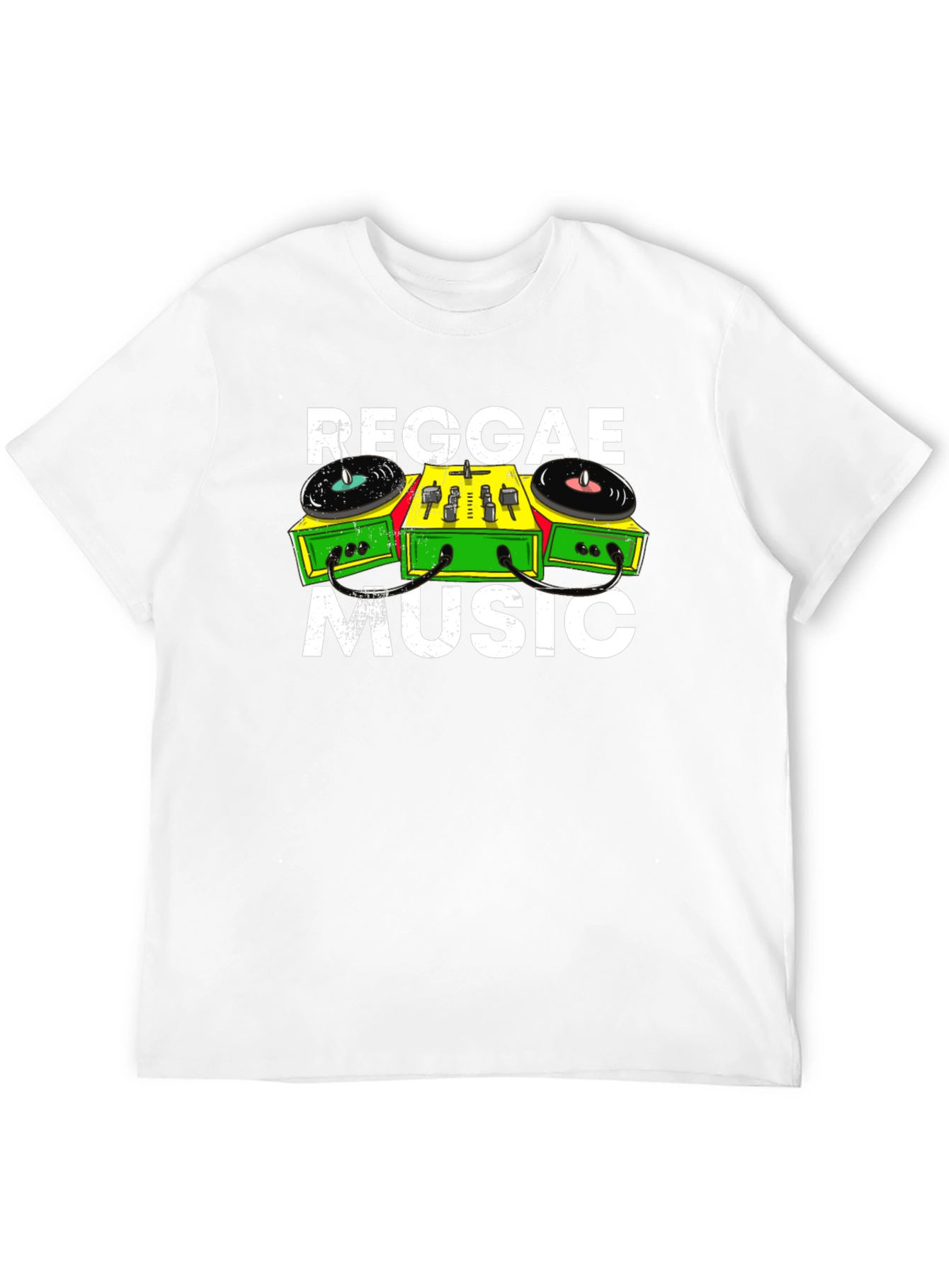 Reggae Music T-Shirt DJ Mixer Graphic Tee