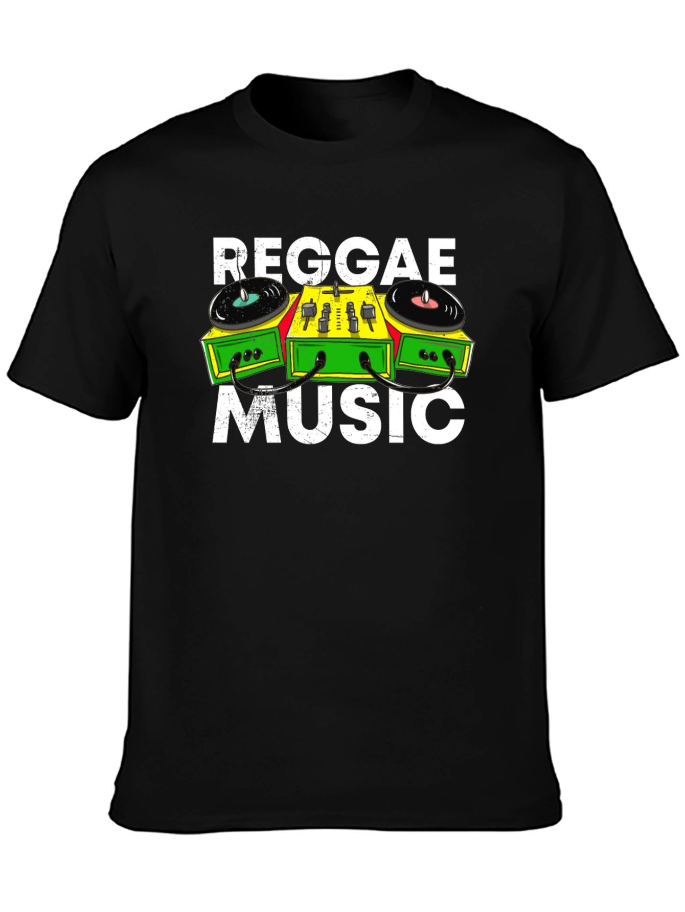 Reggae Music T-Shirt DJ Mixer Graphic Tee