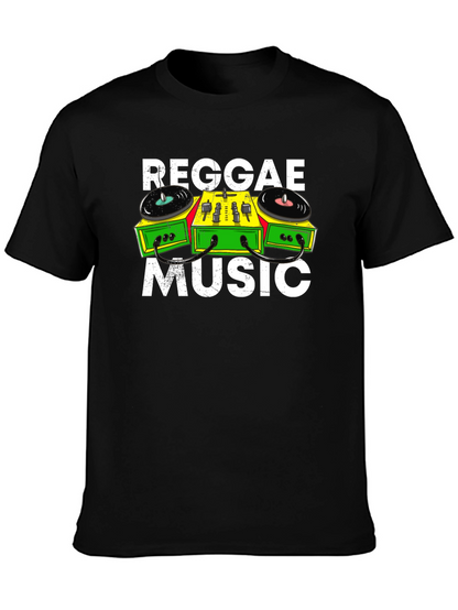 Reggae Music T-Shirt DJ Mixer Graphic Tee