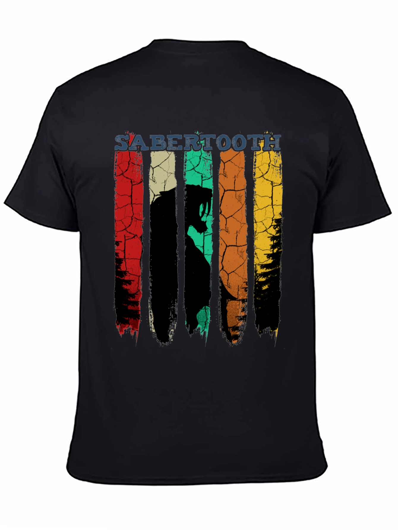 Sabertooth Retro T-Shirt