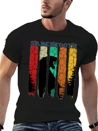 Sabertooth Retro T-Shirt