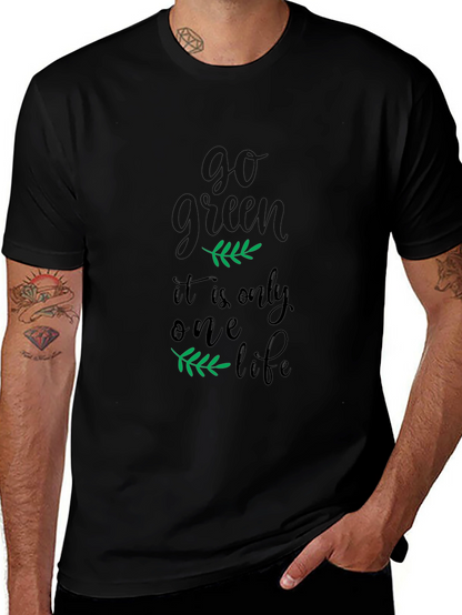 Live Now Black Graphic Tee - One Life