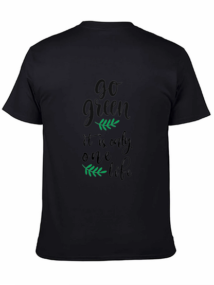 Live Now Black Graphic Tee - One Life