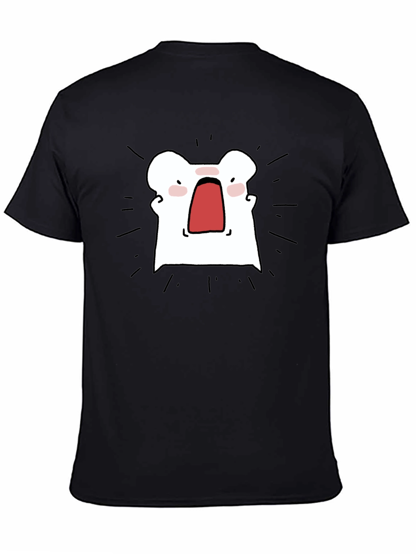Funny Graphic Tee - Screaming Toast