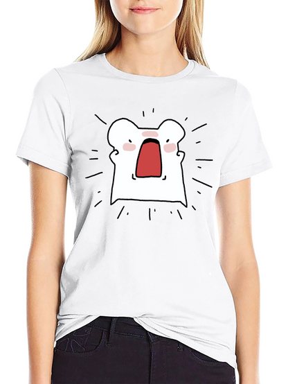 Funny Graphic Tee - Screaming Toast