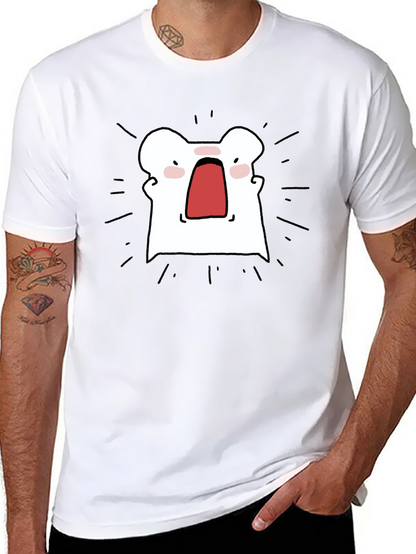 Funny Graphic Tee - Screaming Toast