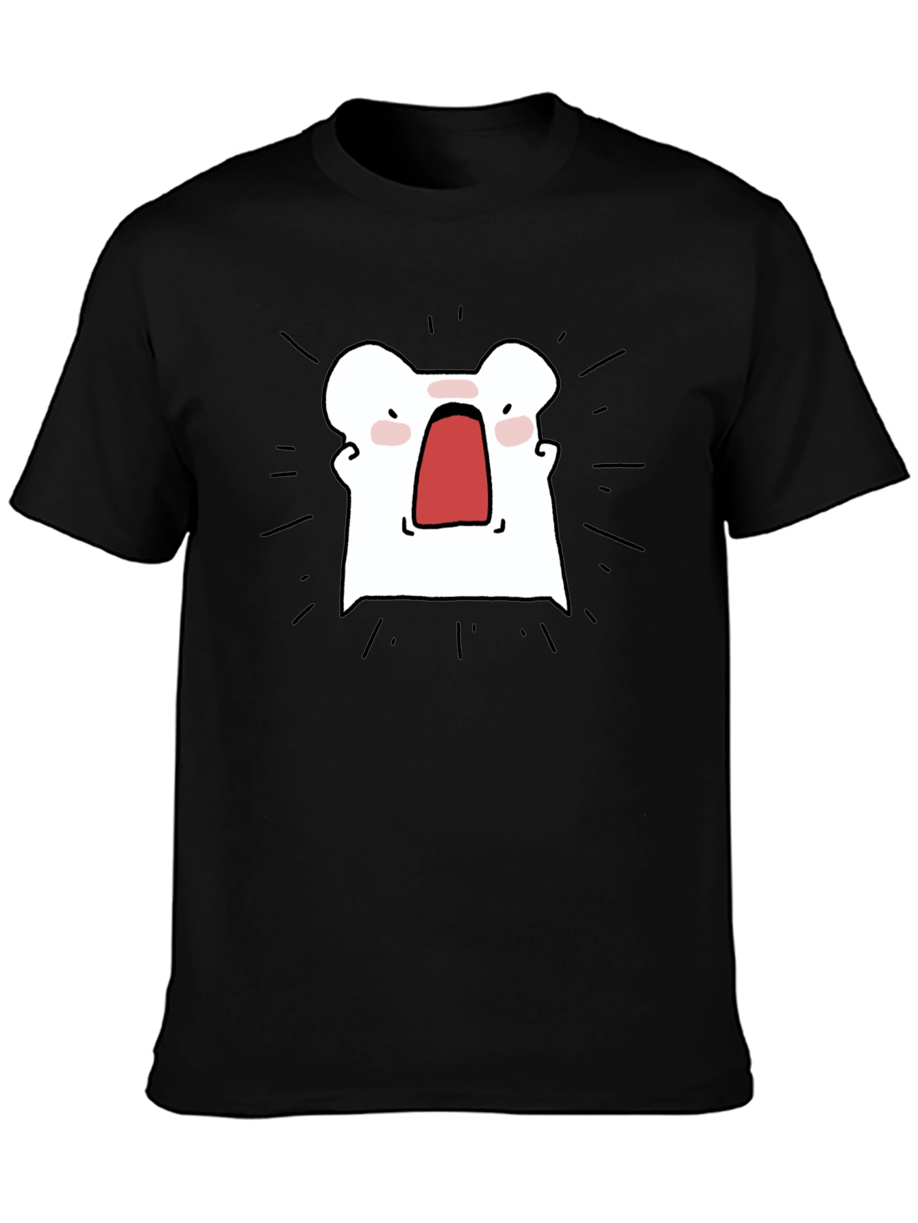 Funny Graphic Tee - Screaming Toast