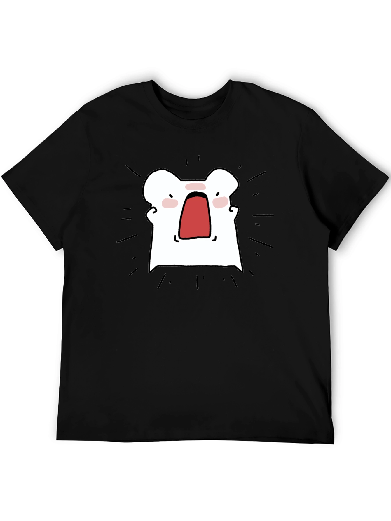Funny Graphic Tee - Screaming Toast