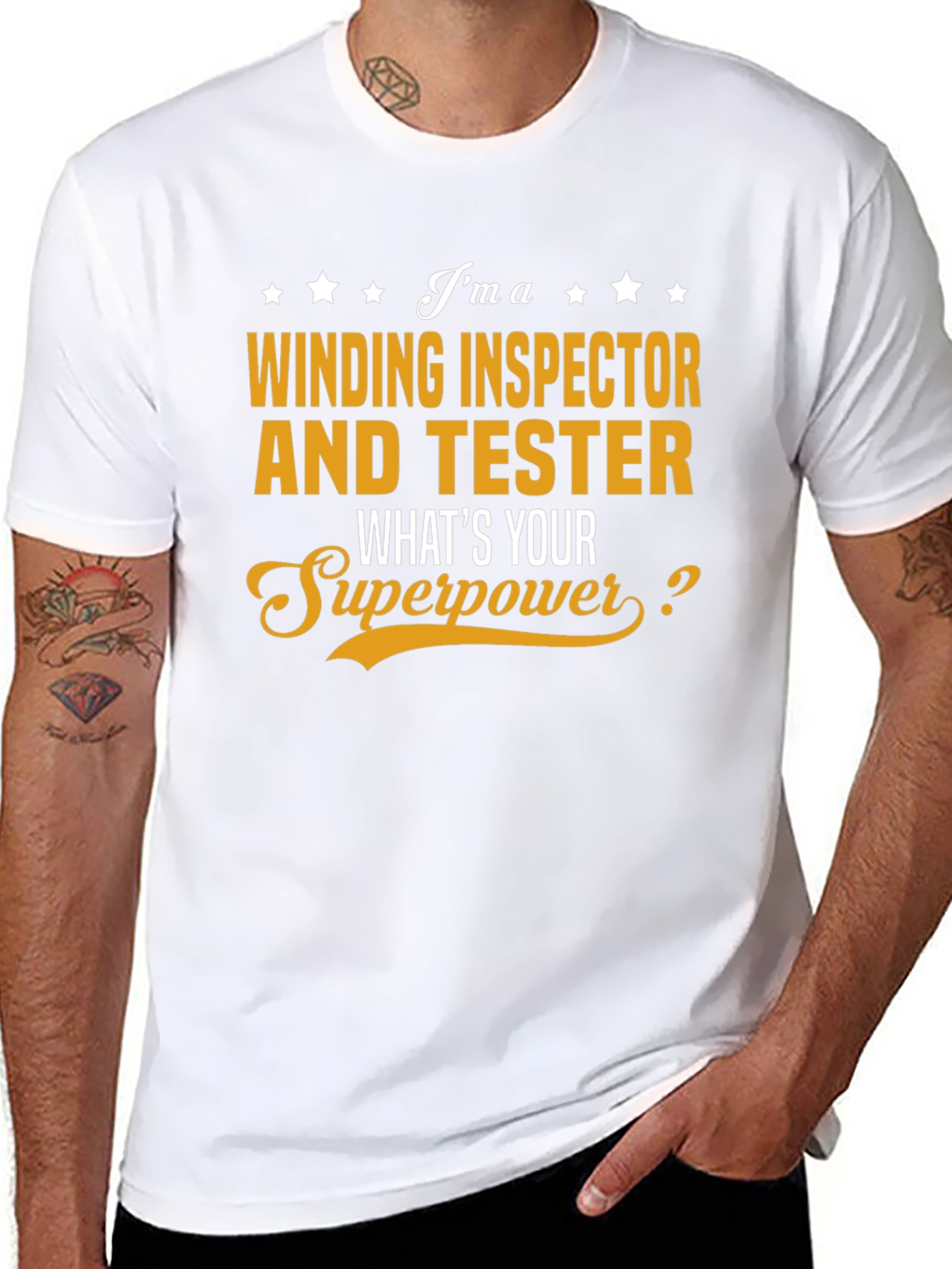 Winding Inspector & Tester Superpower T-Shirt