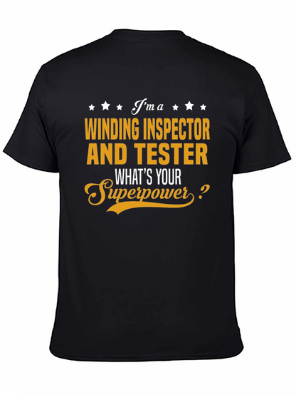 Winding Inspector & Tester Superpower T-Shirt