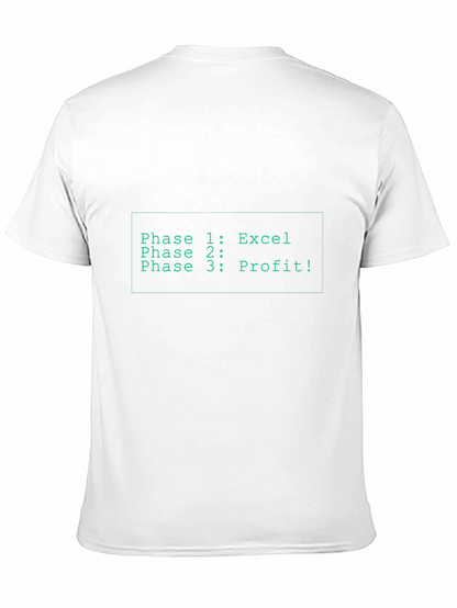 Excel Profit T-Shirt - Funny Business Analyst Tee