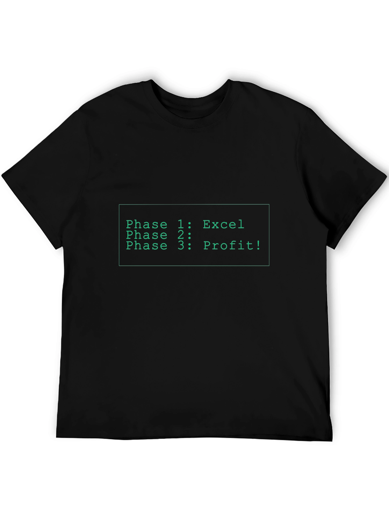 Excel Profit T-Shirt - Funny Business Analyst Tee