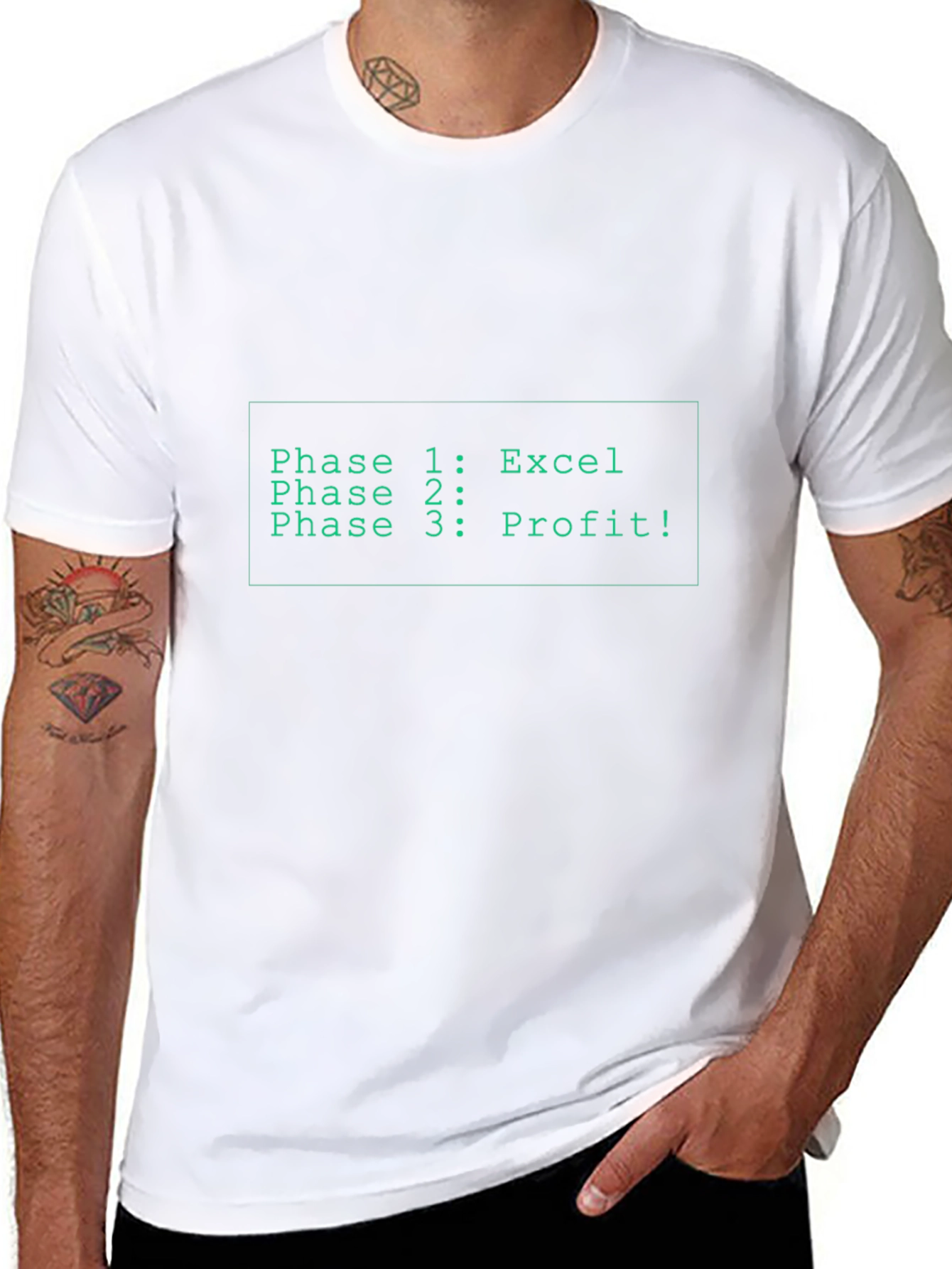 Excel Profit T-Shirt - Funny Business Analyst Tee