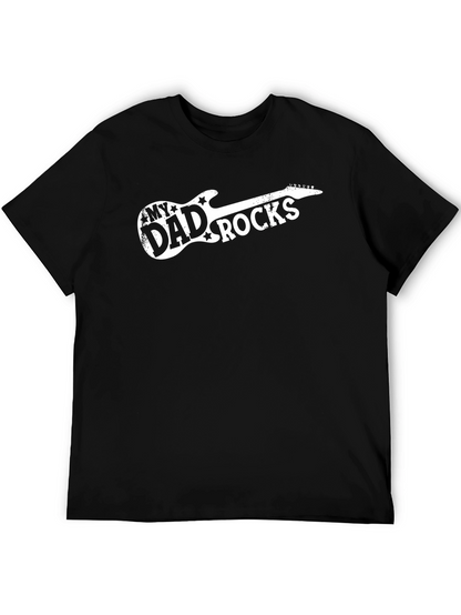 My Dad Rocks Guitar Graphic Tee