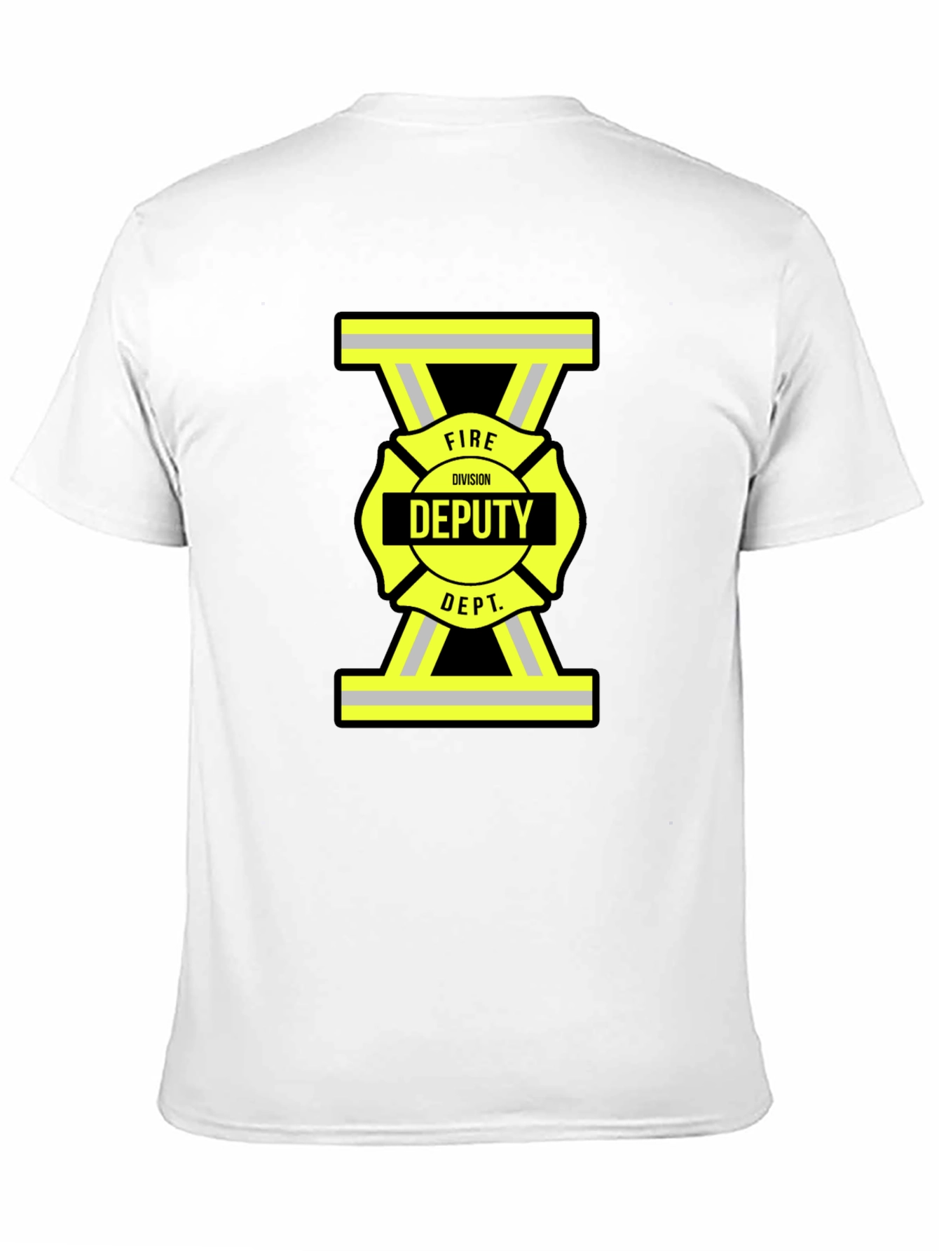Fire Deputy T-Shirt - Black Cotton Tee